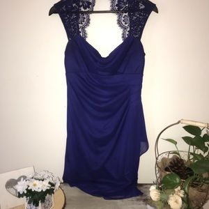 Royal Blue Cocktail Dress